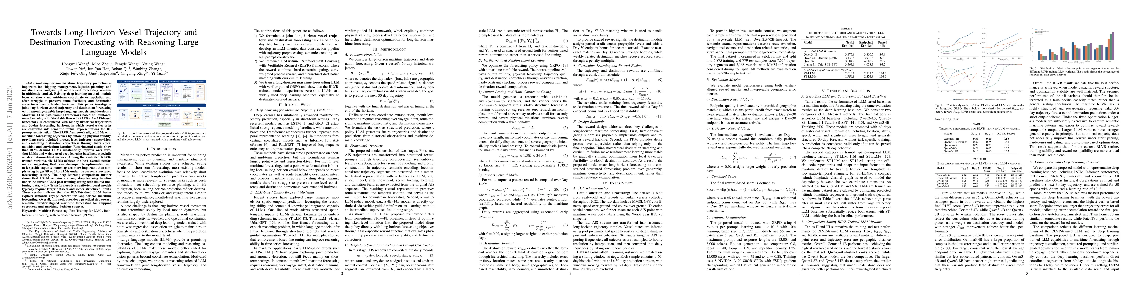 Thumbnail for Towards Long-Horizon Vessel Trajectory and Destination Forecasting with Reasoning Large Language Models
