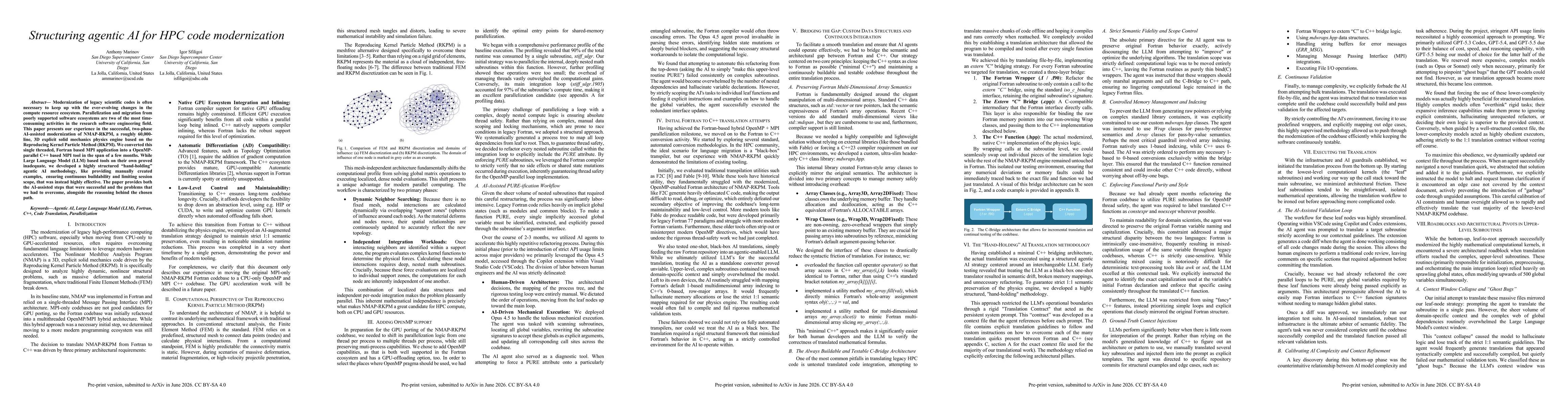 Thumbnail for Structuring agentic AI for HPC code modernization