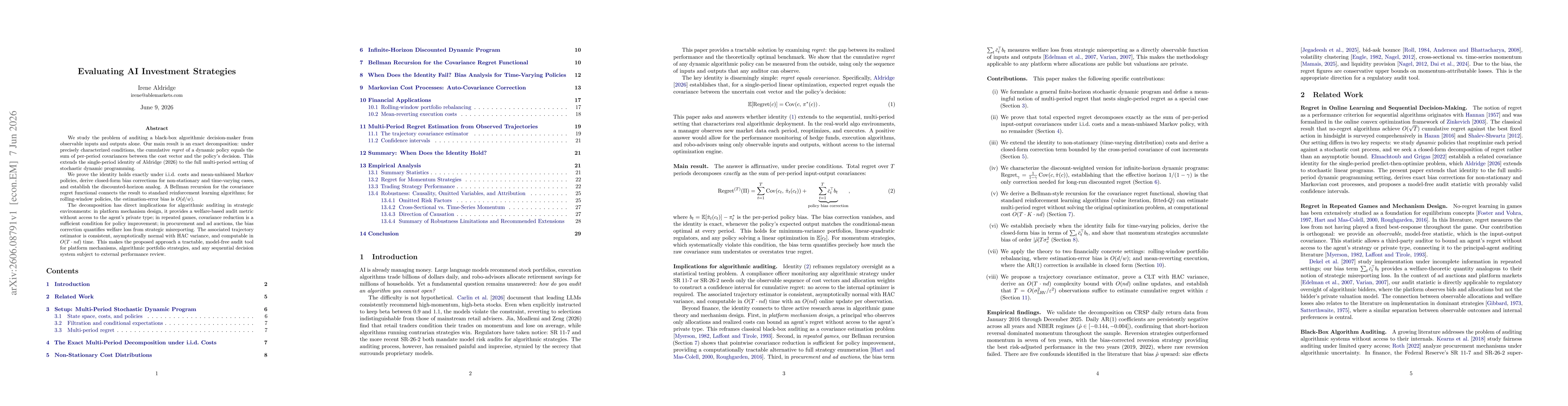 Thumbnail for Evaluating AI Investment Strategies