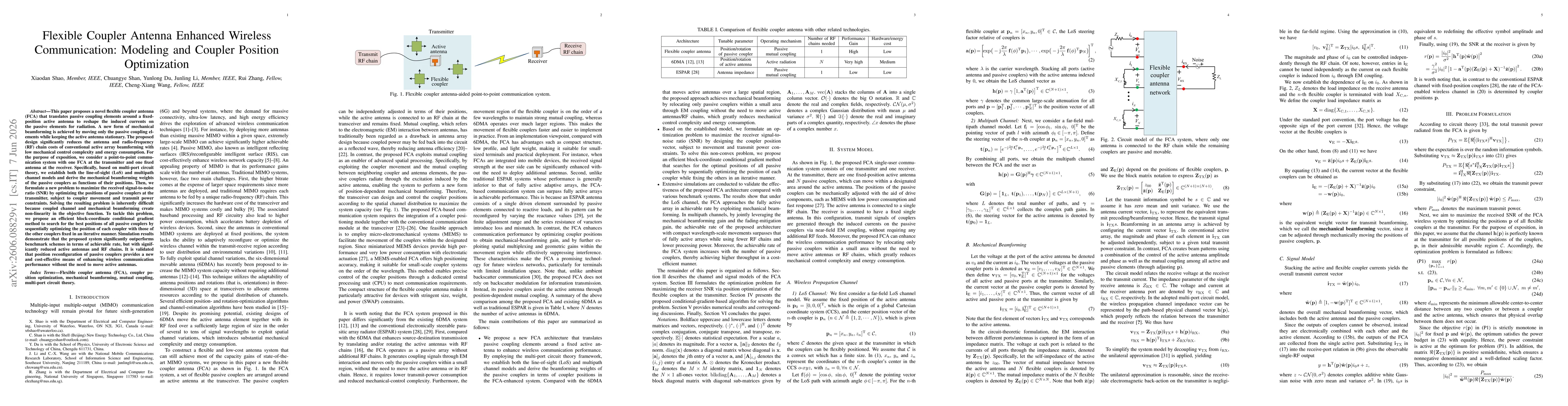 Thumbnail for Flexible Coupler Antenna Enhanced Wireless Communication: Modeling and Coupler Position Optimization