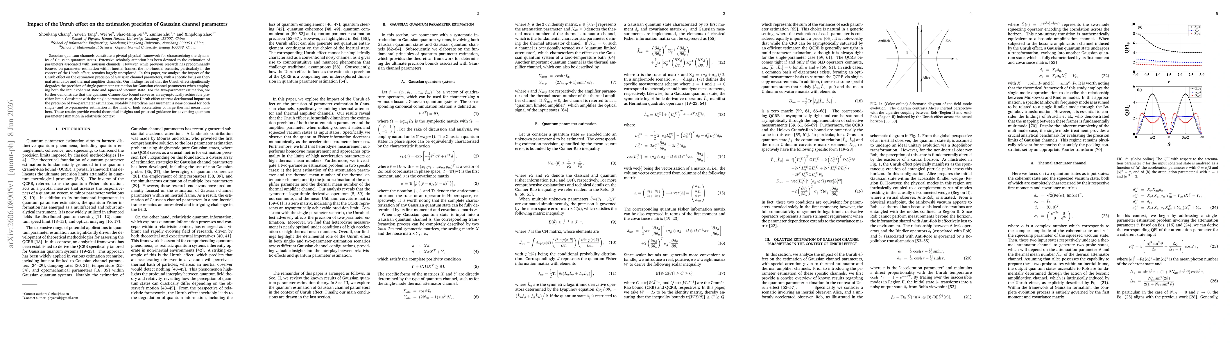 Thumbnail for Impact of the Unruh effect on the estimation precision of Gaussian channel parameters