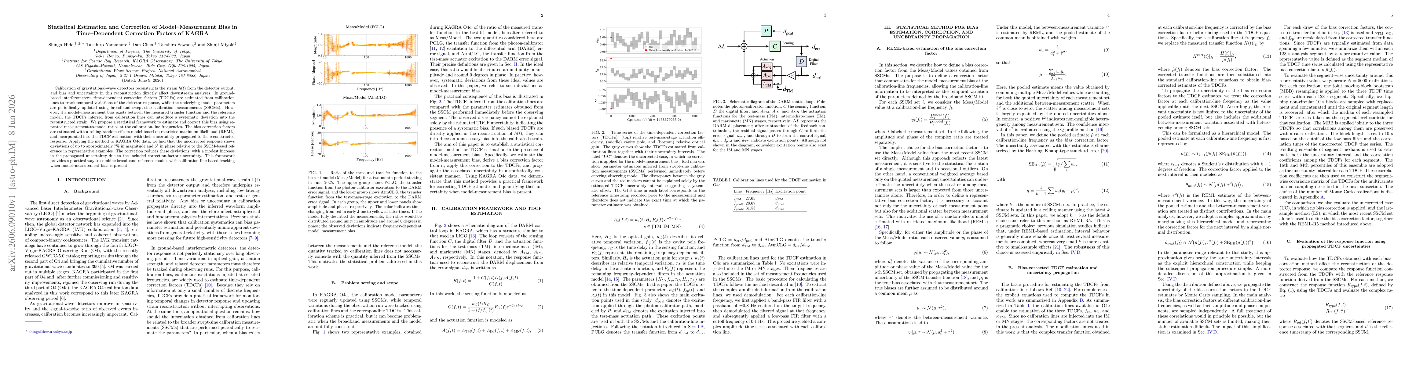 Thumbnail for Statistical Estimation and Correction of Model-Measurement Bias in Time-Dependent Correction Factors of KAGRA
