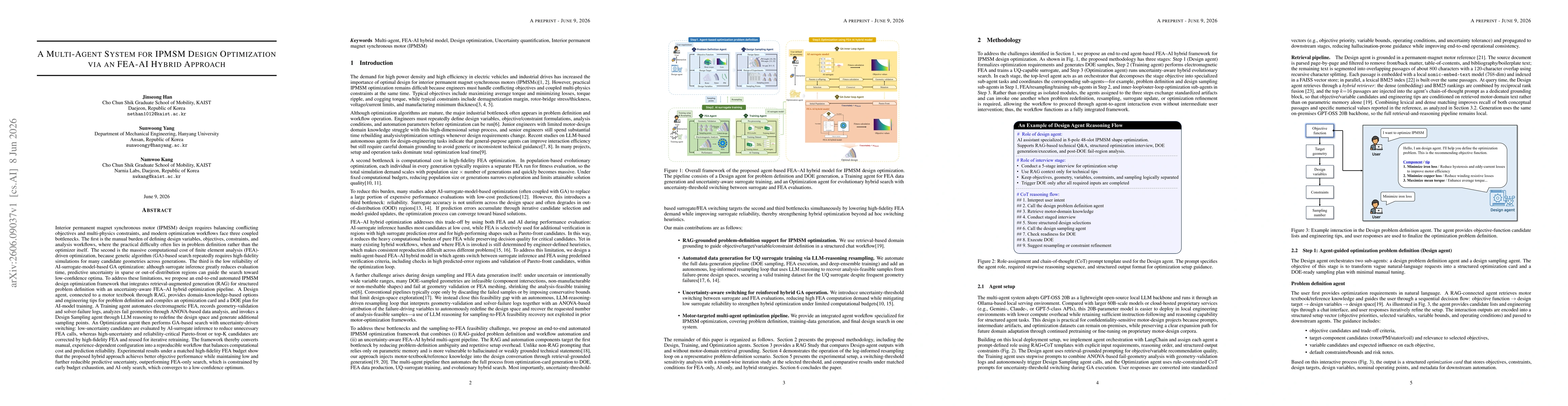 Thumbnail for A Multi-Agent System for IPMSM Design Optimization via an FEA-AI Hybrid Approach