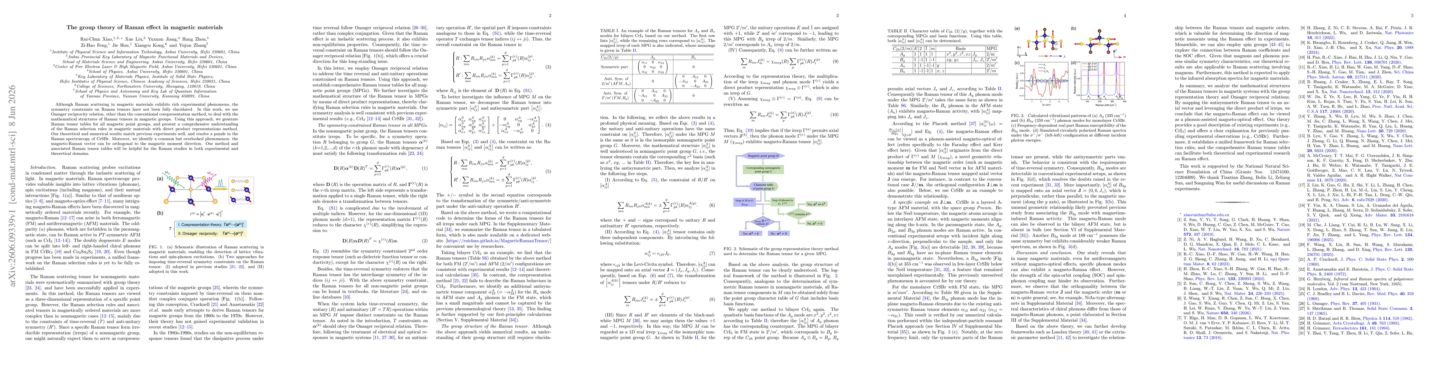 Thumbnail for The group theory of Raman effect in magnetic materials