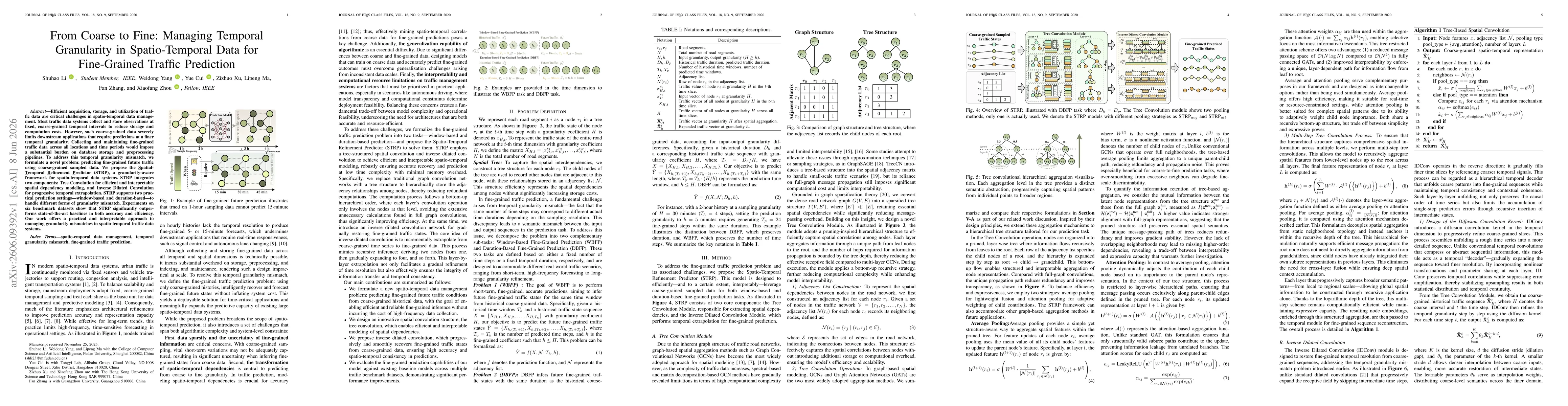 Thumbnail for From Coarse to Fine: Managing Temporal Granularity in Spatio-Temporal Data for Fine-Grained Traffic Prediction