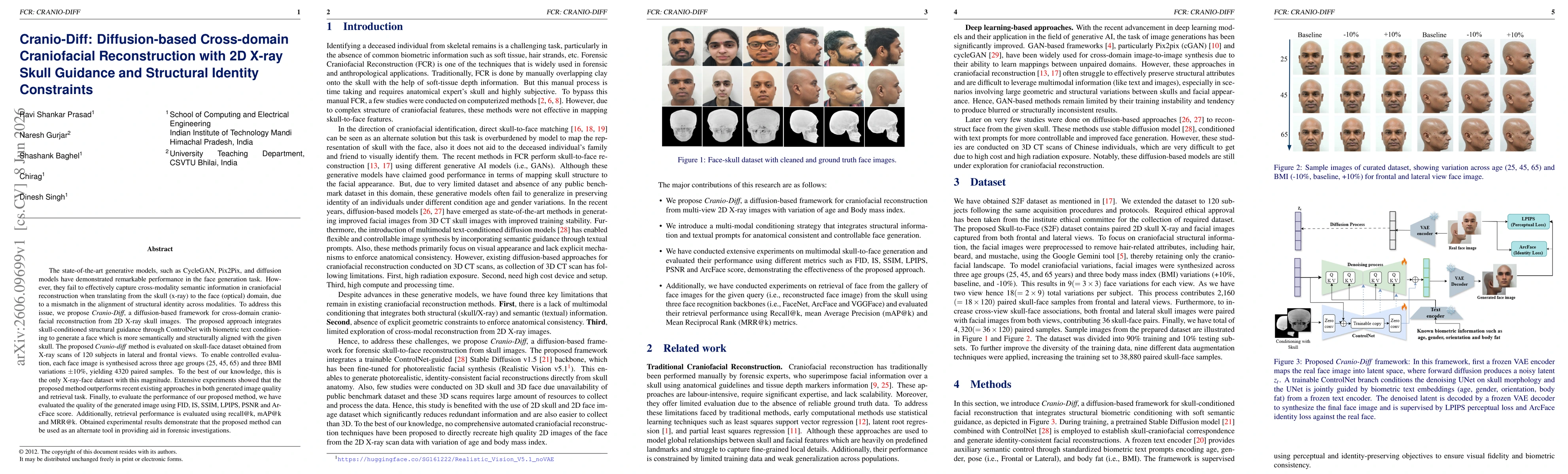 Thumbnail for Cranio-Diff: Diffusion-based Cross-domain Craniofacial Reconstruction with 2D X-ray Skull Guidance and Structural Identity Constraints