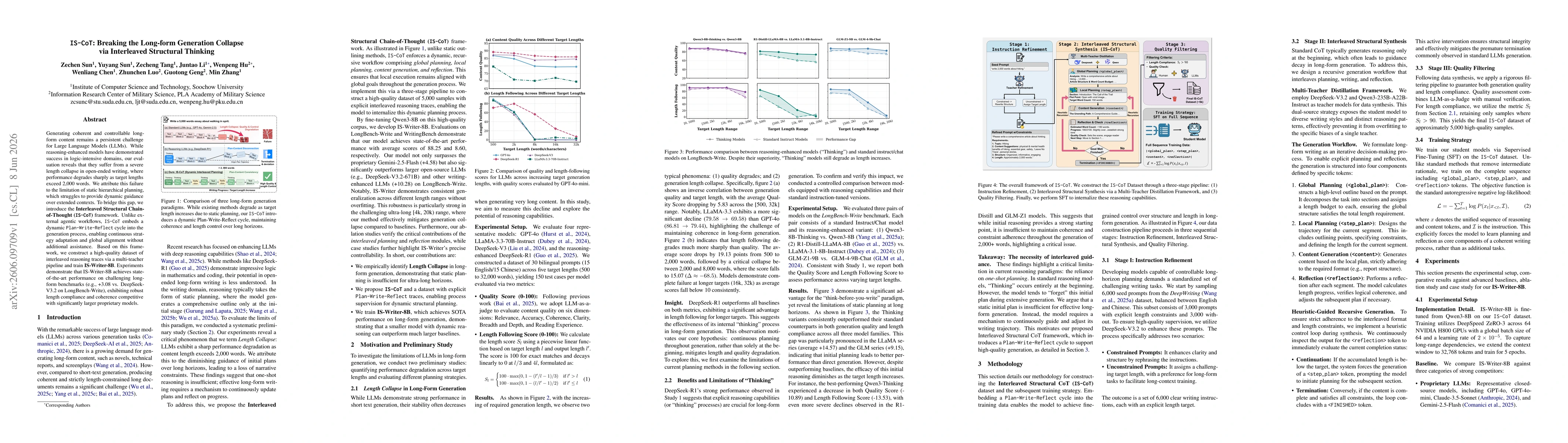 Thumbnail for IS-CoT: Breaking the Long-form Generation Collapse via Interleaved Structural Thinking