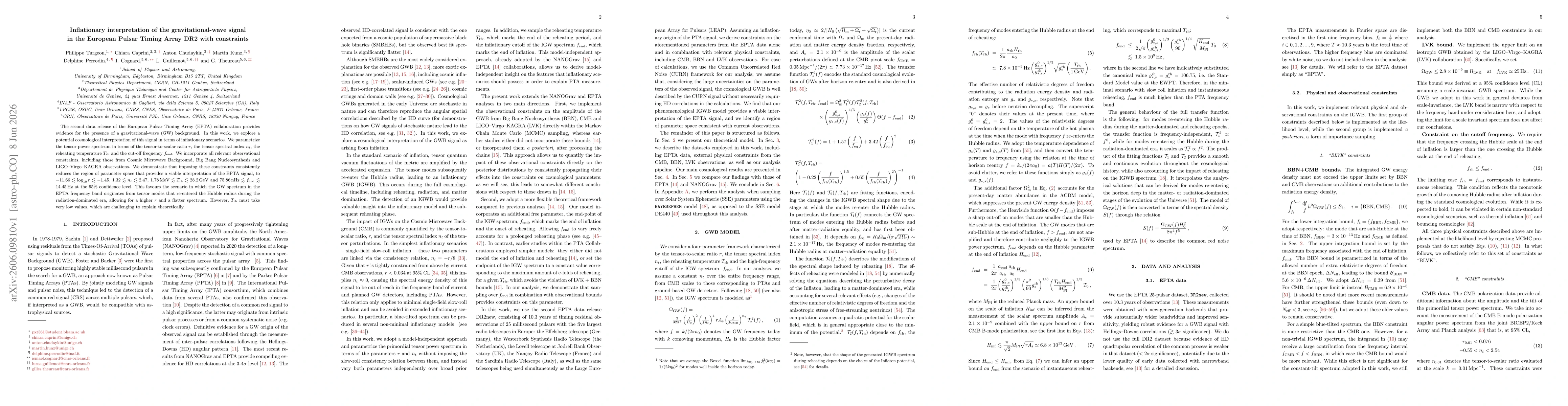 Thumbnail for Inflationary interpretation of the gravitational-wave signal in the European Pulsar Timing Array DR2 with constraints