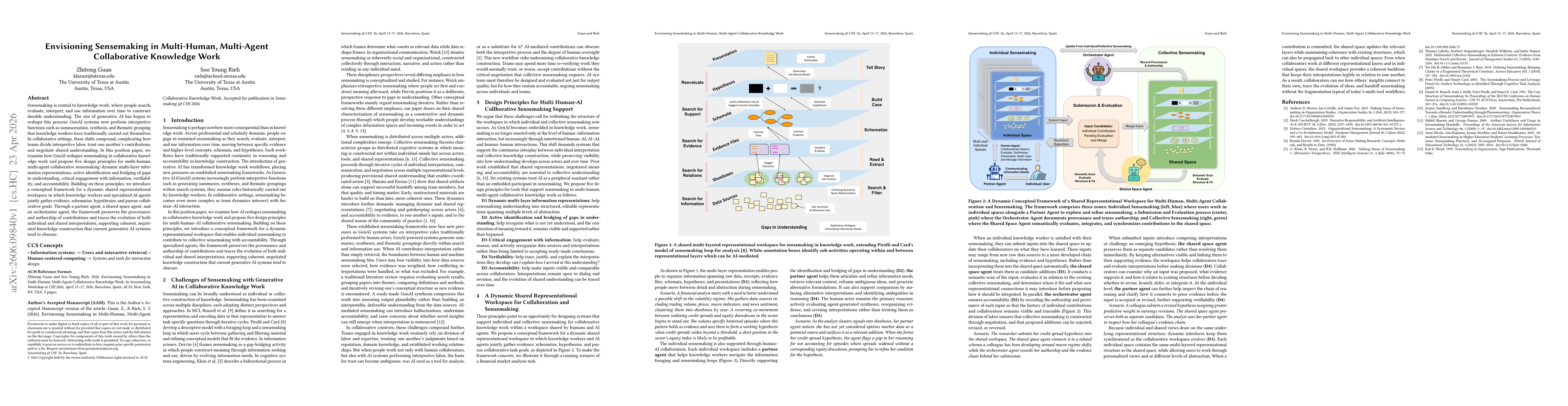 Thumbnail for Envisioning Sensemaking in Multi-Human, Multi-Agent Collaborative Knowledge Work