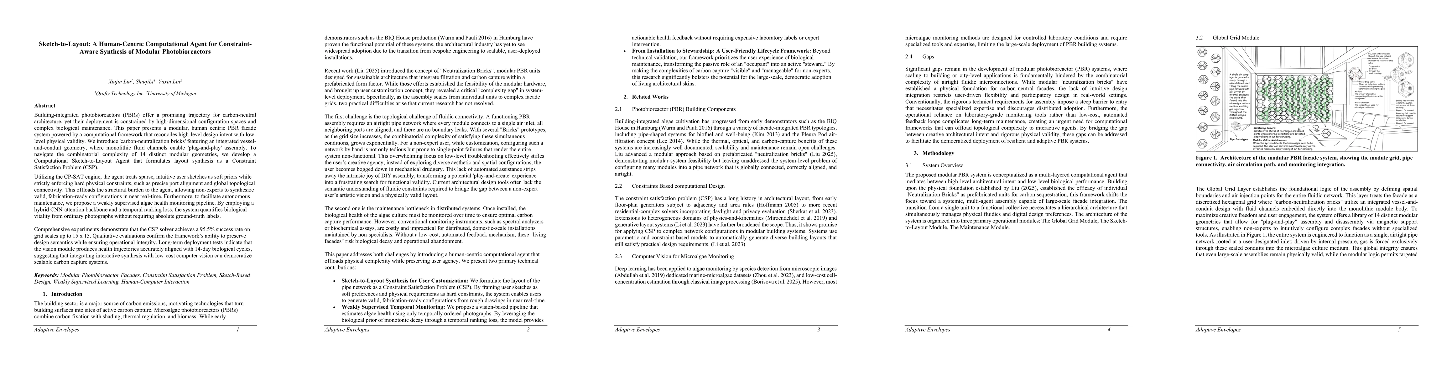 Thumbnail for Sketch-to-Layout: A Human-Centric Computational Agent for Constraint-Aware Synthesis of Modular Photobioreactors