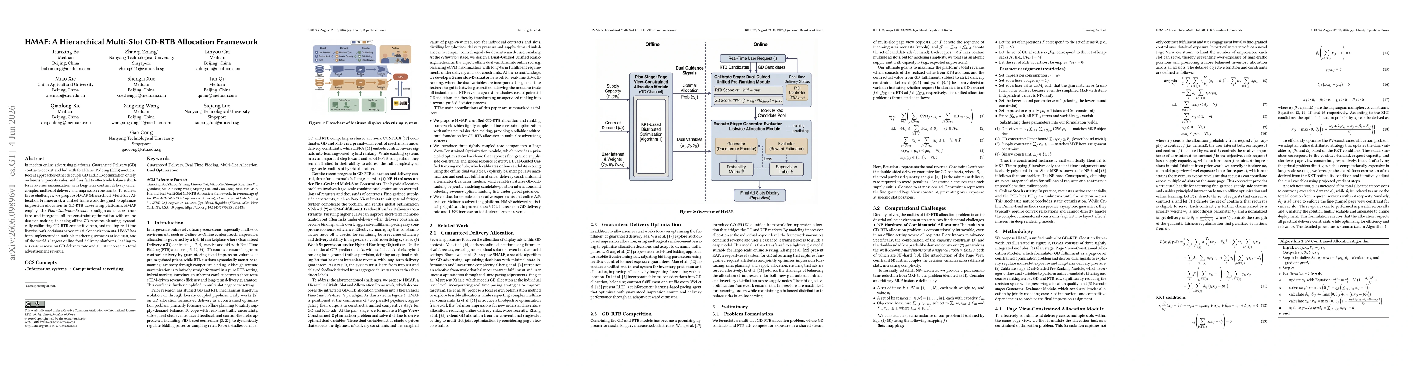 Thumbnail for HMAF: A Hierarchical Multi-Slot GD-RTB Allocation Framework