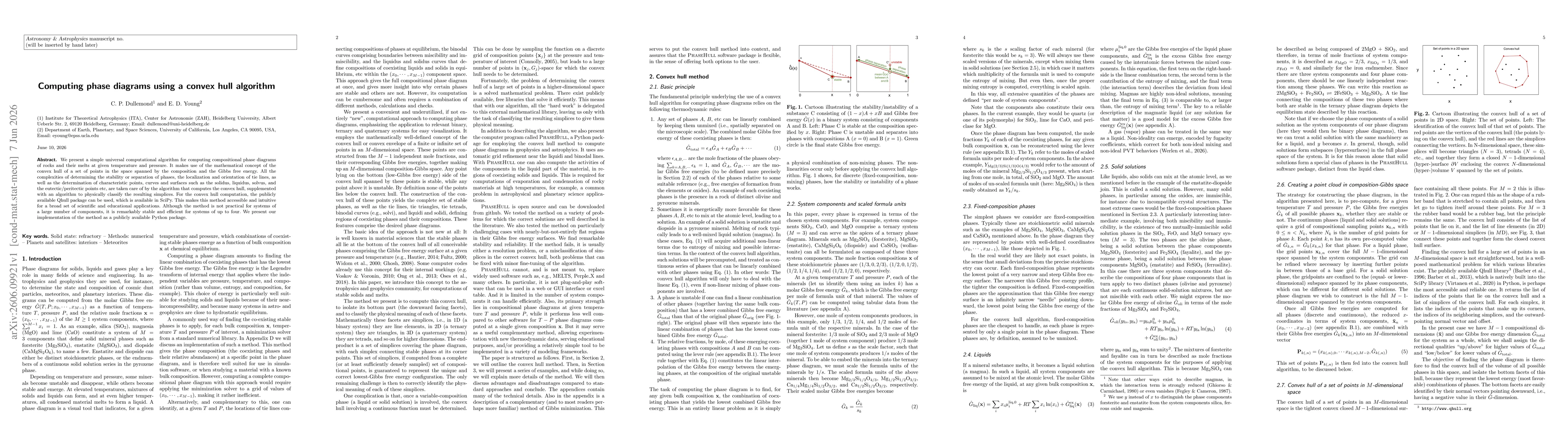 Thumbnail for Computing phase diagrams using a convex hull algorithm