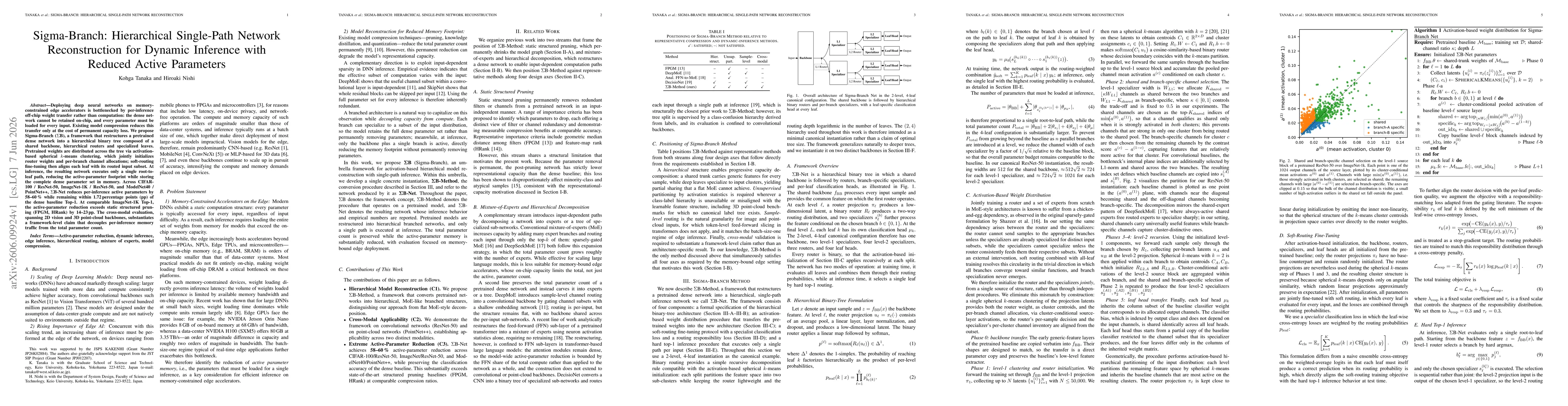 Thumbnail for Sigma-Branch: Hierarchical Single-Path Network Reconstruction for Dynamic Inference with Reduced Active Parameters