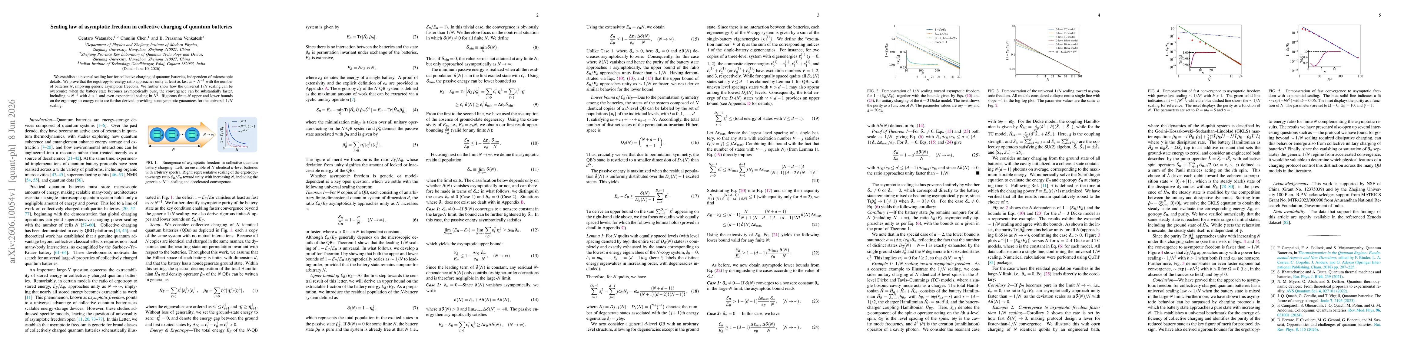 Thumbnail for Scaling law of asymptotic freedom in collective charging of quantum batteries