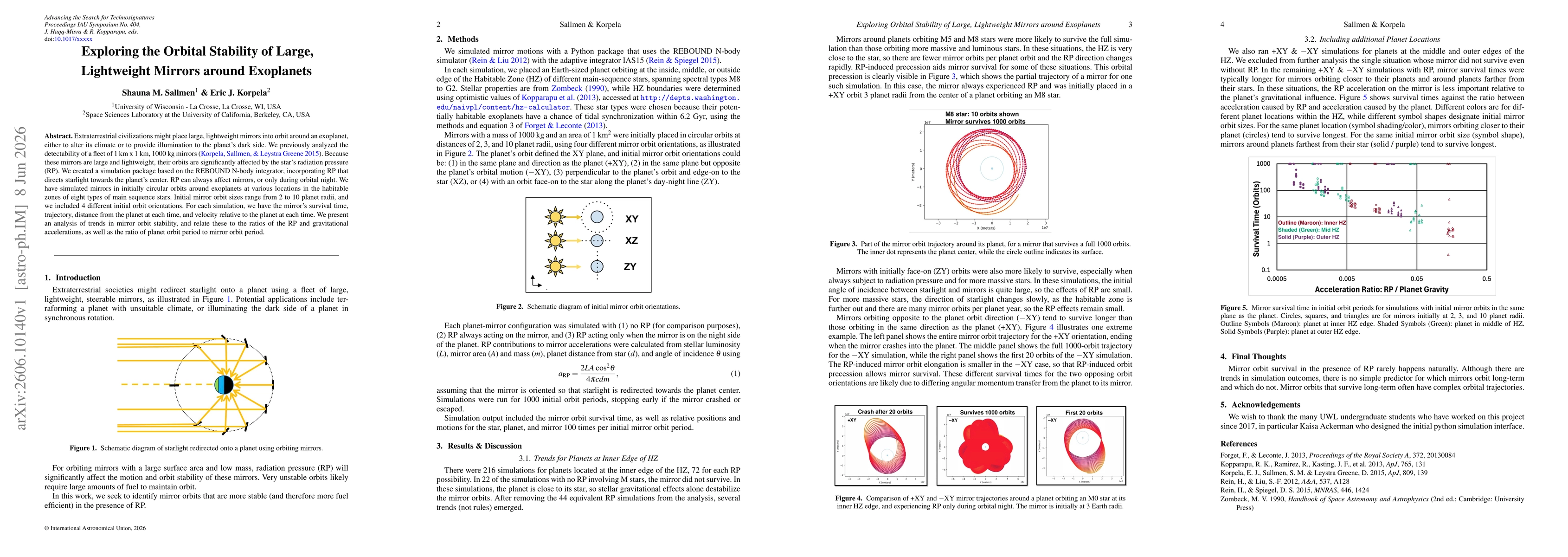 Thumbnail for Exploring the Orbital Stability of Large, Lightweight Mirrors around Exoplanets