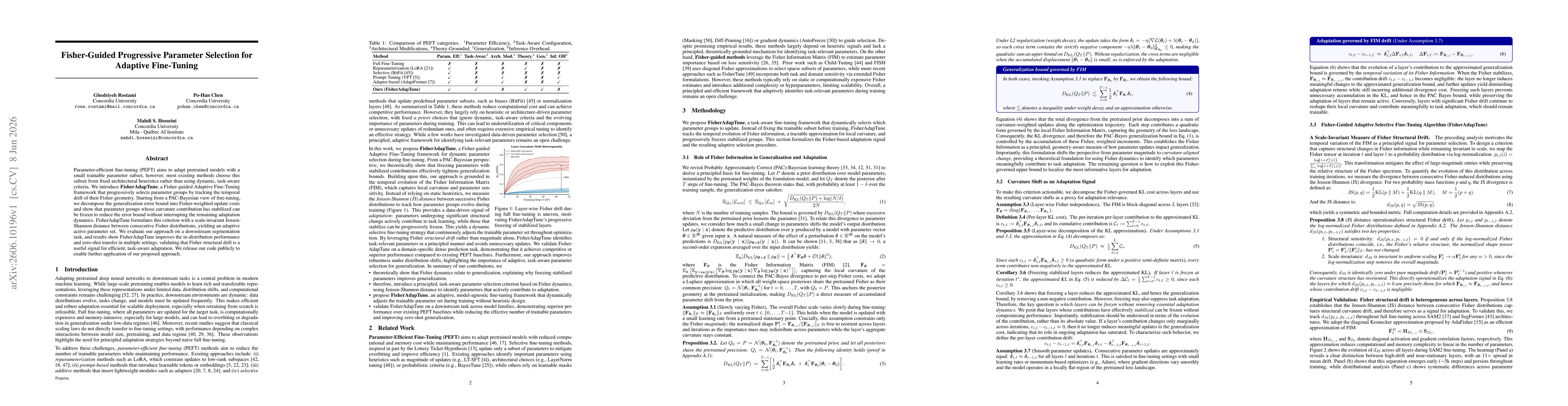 Thumbnail for Fisher-Guided Progressive Parameter Selection for Adaptive Fine-Tuning