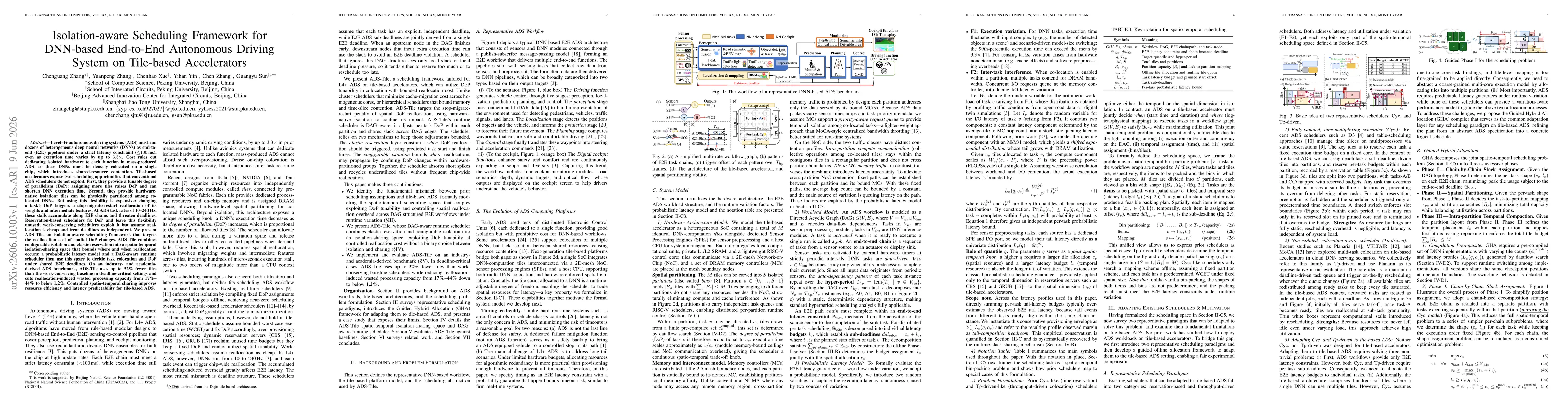 Thumbnail for Isolation-aware Scheduling Framework for DNN-based End-to-End Autonomous Driving System on Tile-based Accelerators