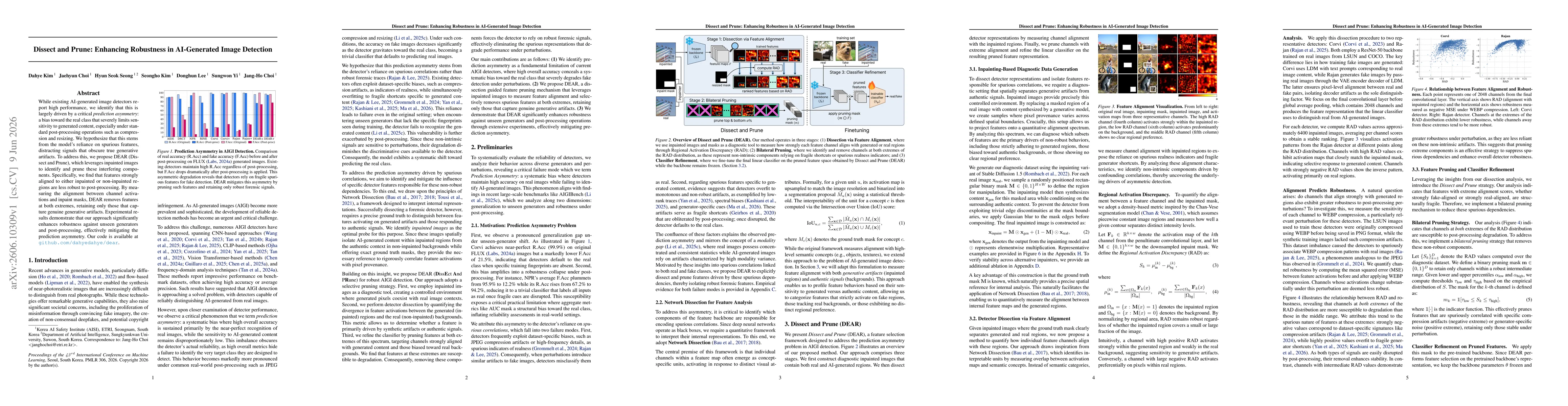 Thumbnail for Dissect and Prune: Enhancing Robustness in AI-Generated Image Detection
