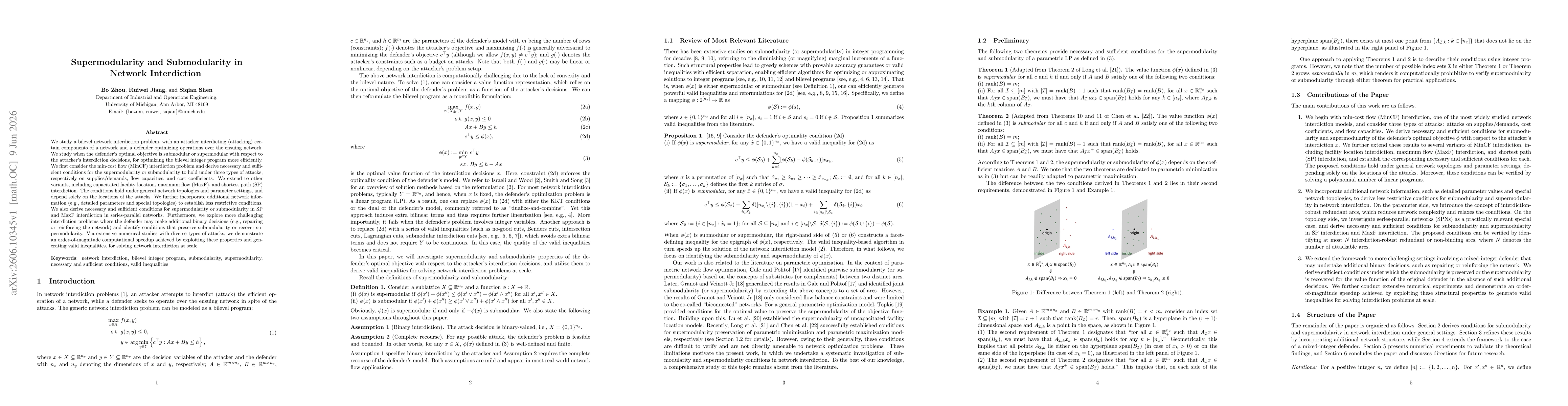 Thumbnail for Supermodularity and Submodularity in Network Interdiction