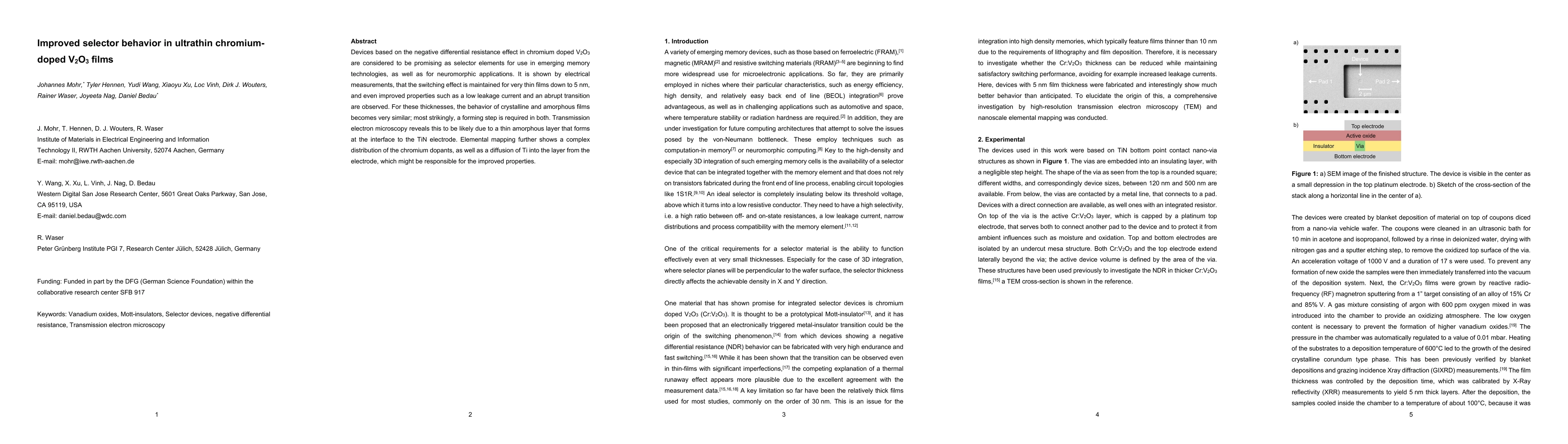 Thumbnail for Improved selector behavior in ultrathin chromium-doped V$_2$O$_3$ films