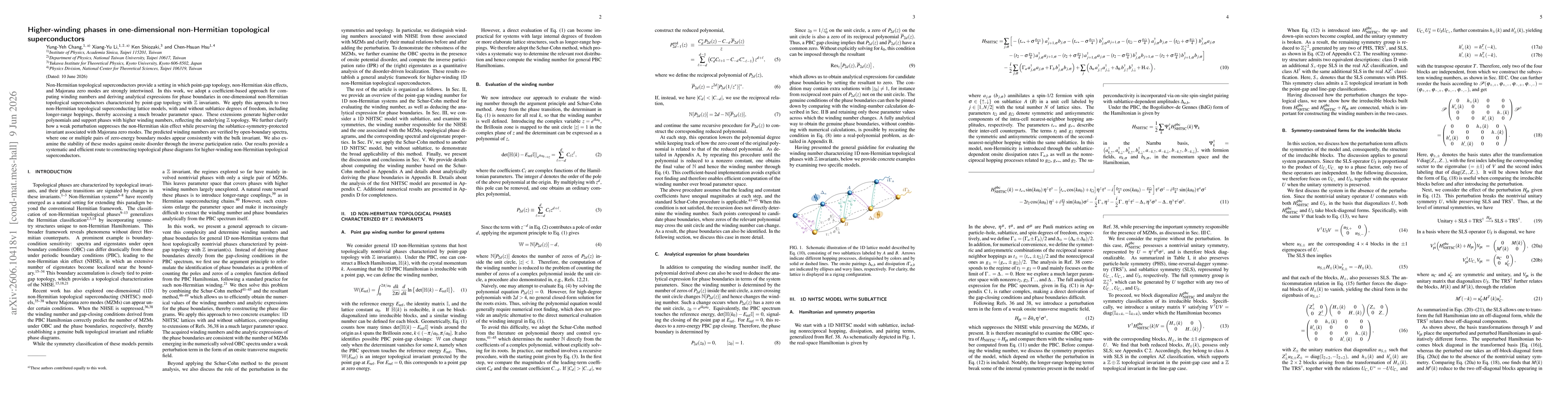 Thumbnail for Higher-winding phases in one-dimensional non-Hermitian topological superconductors