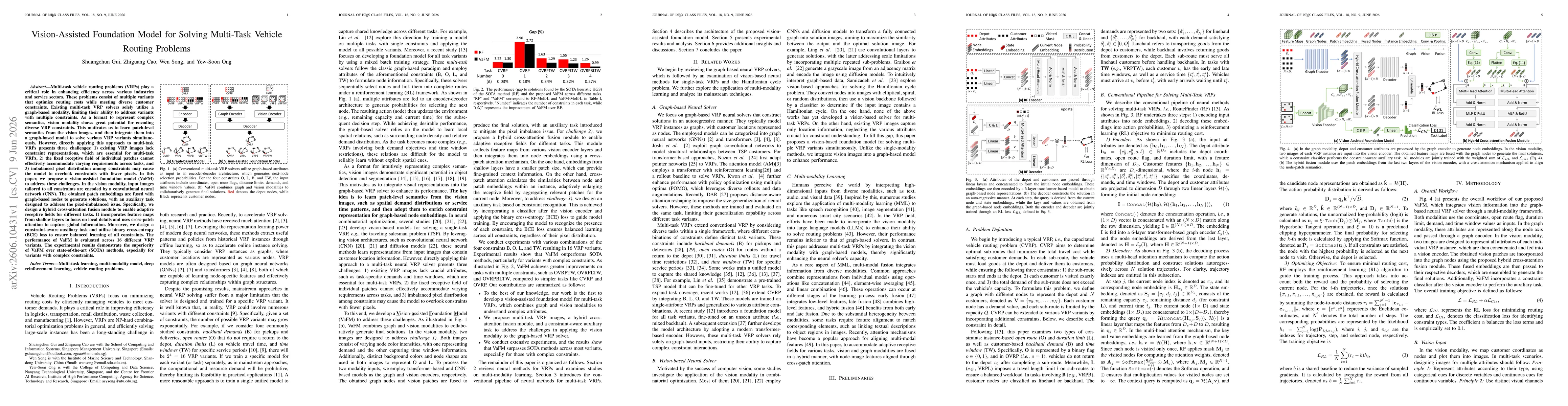 Thumbnail for Vision-Assisted Foundation Model for Solving Multi-Task Vehicle Routing Problems