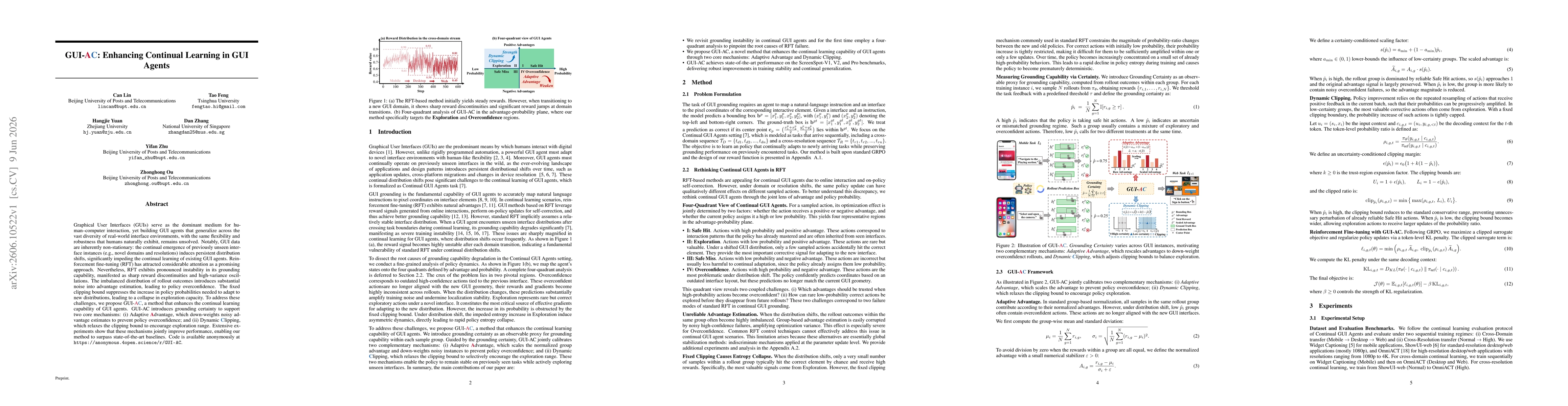 Thumbnail for GUI-AC: Enhancing Continual Learning in GUI Agents