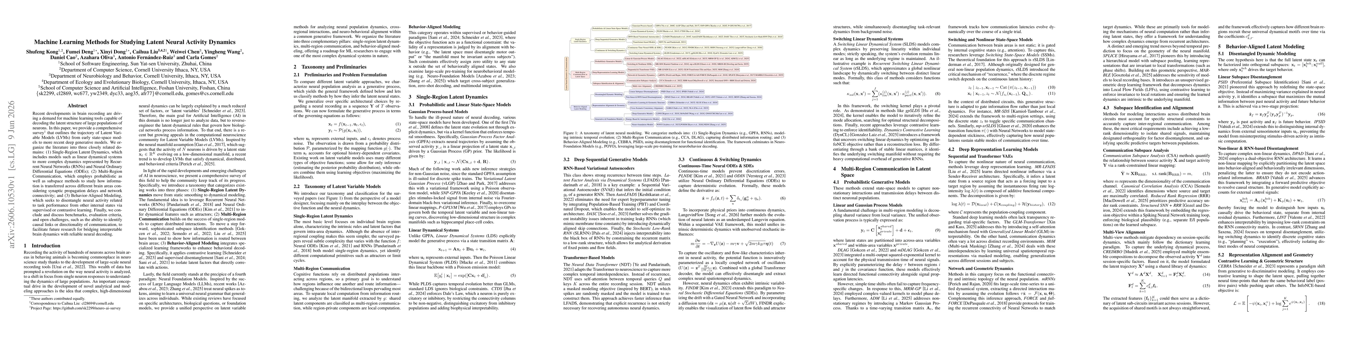 Thumbnail for Machine Learning Methods for Studying Latent Neural Activity Dynamics