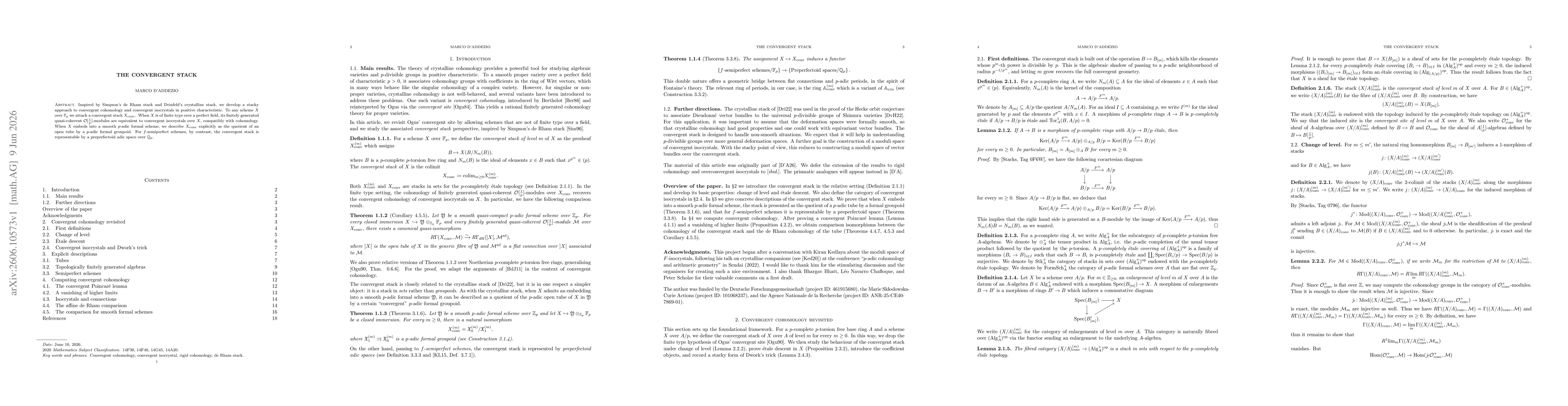 Thumbnail for The convergent stack