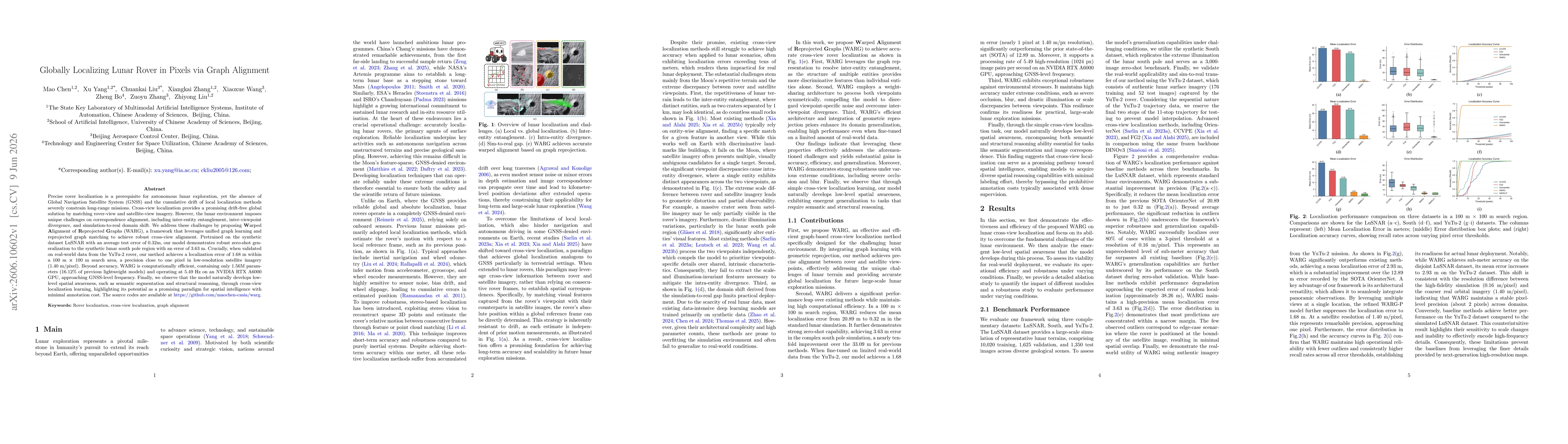 Thumbnail for Globally Localizing Lunar Rover in Pixels via Graph Alignment