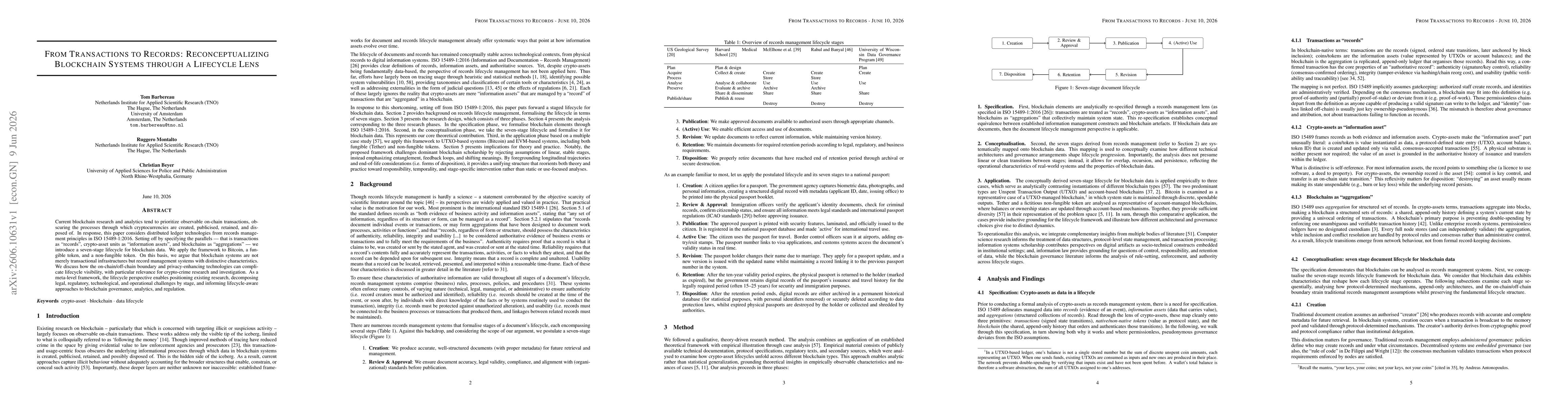 Thumbnail for From Transactions to Records: Reconceptualizing Blockchain Systems through a Lifecycle Lens