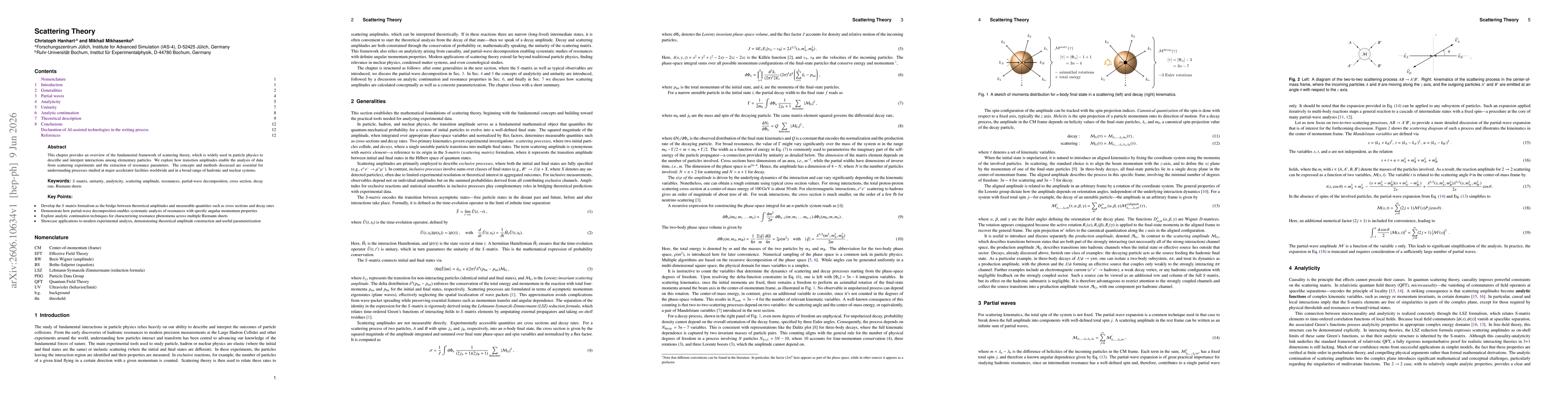 Thumbnail for Scattering Theory