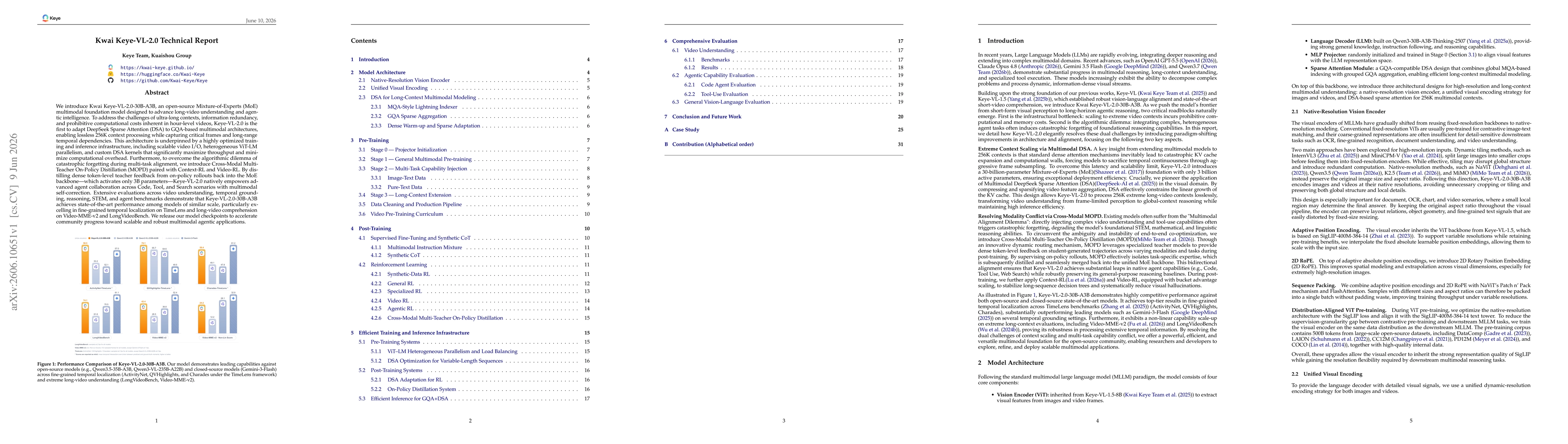 Thumbnail for Kwai Keye-VL-2.0 Technical Report