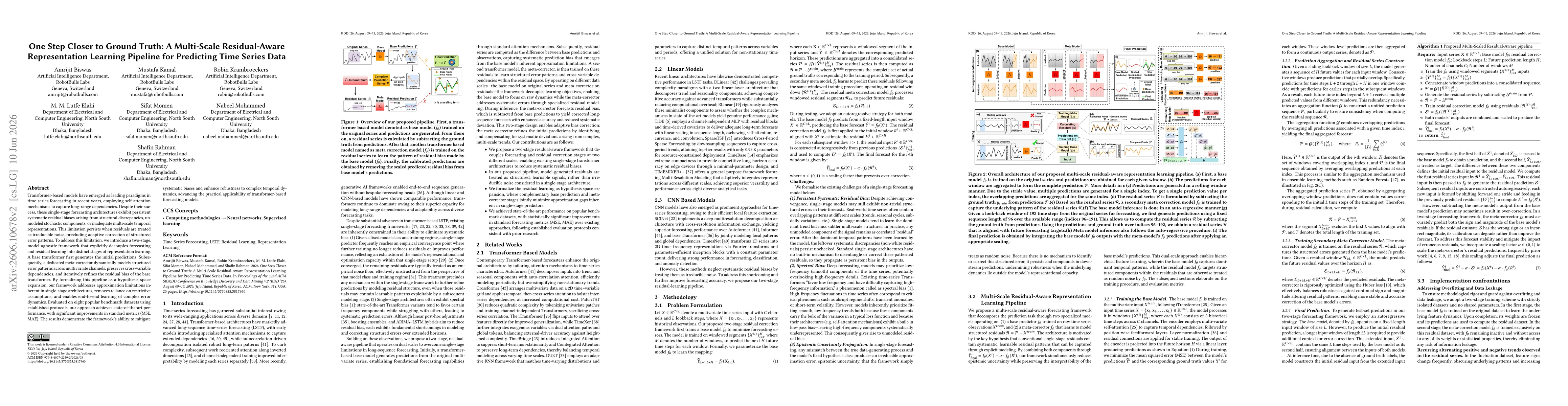 Thumbnail for One Step Closer to Ground Truth: A Multi-Scale Residual-Aware Representation Learning Pipeline for Predicting Time Series Data