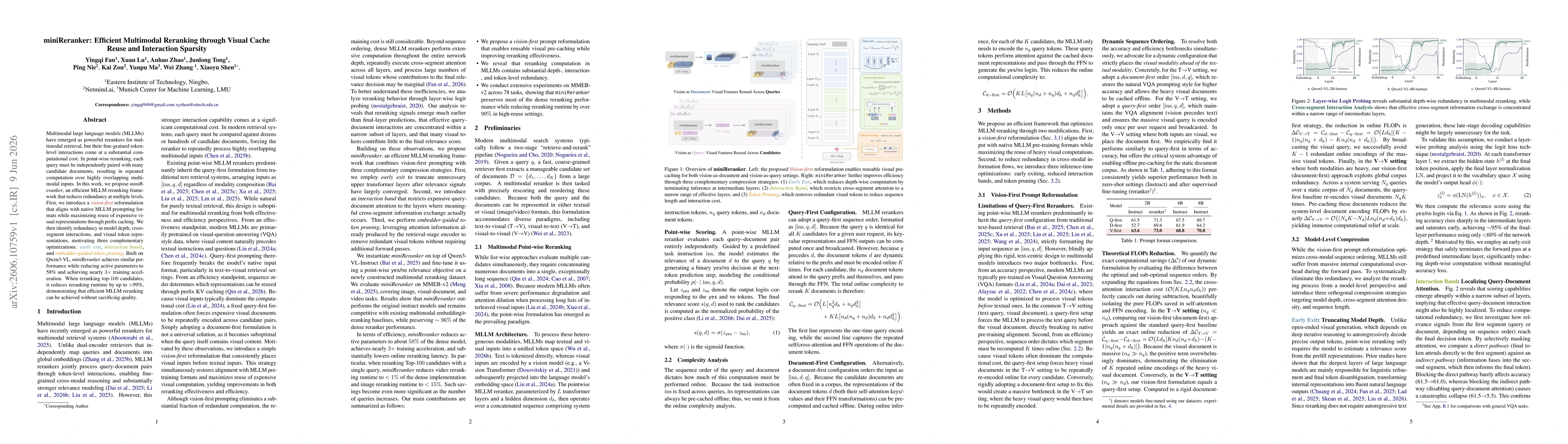 Thumbnail for miniReranker: Efficient Multimodal Reranking through Visual Cache Reuse and Interaction Sparsity
