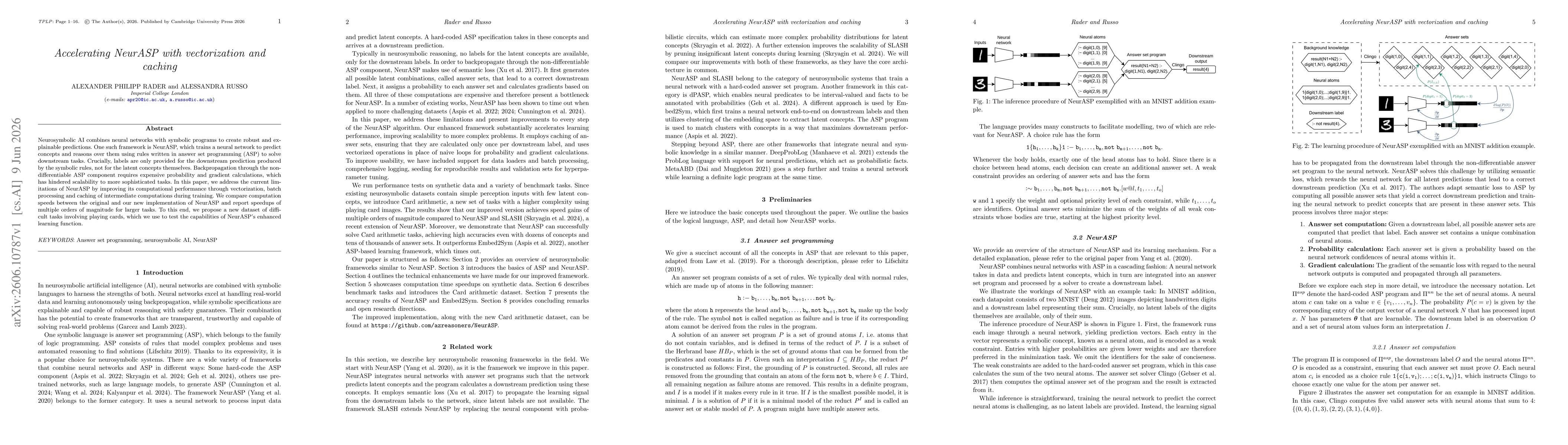 Thumbnail for Accelerating NeurASP with vectorization and caching