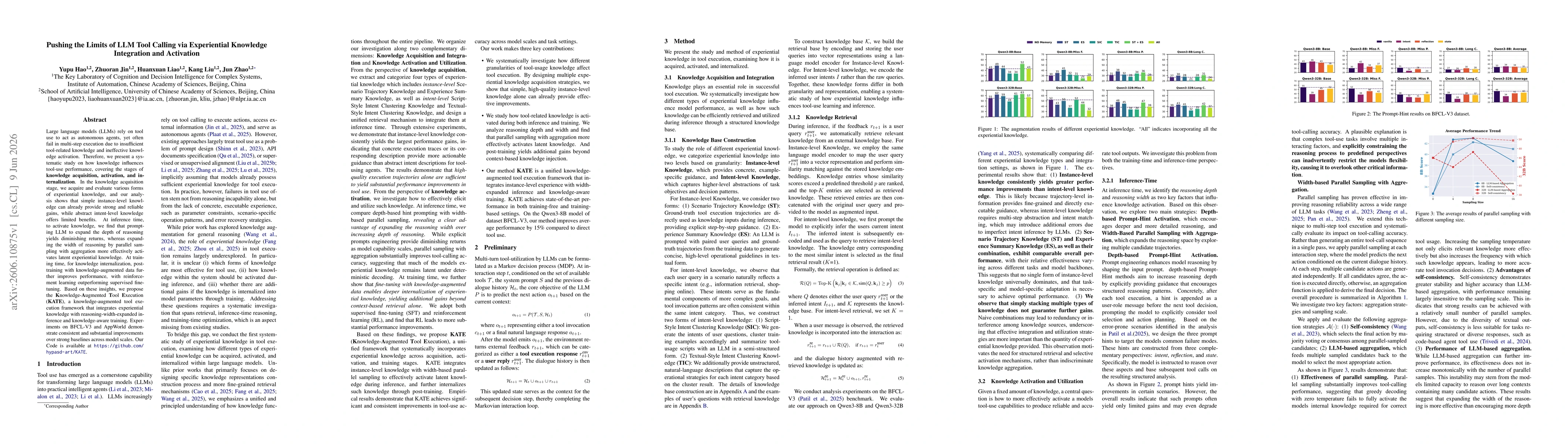 Thumbnail for Pushing the Limits of LLM Tool Calling via Experiential Knowledge Integration and Activation