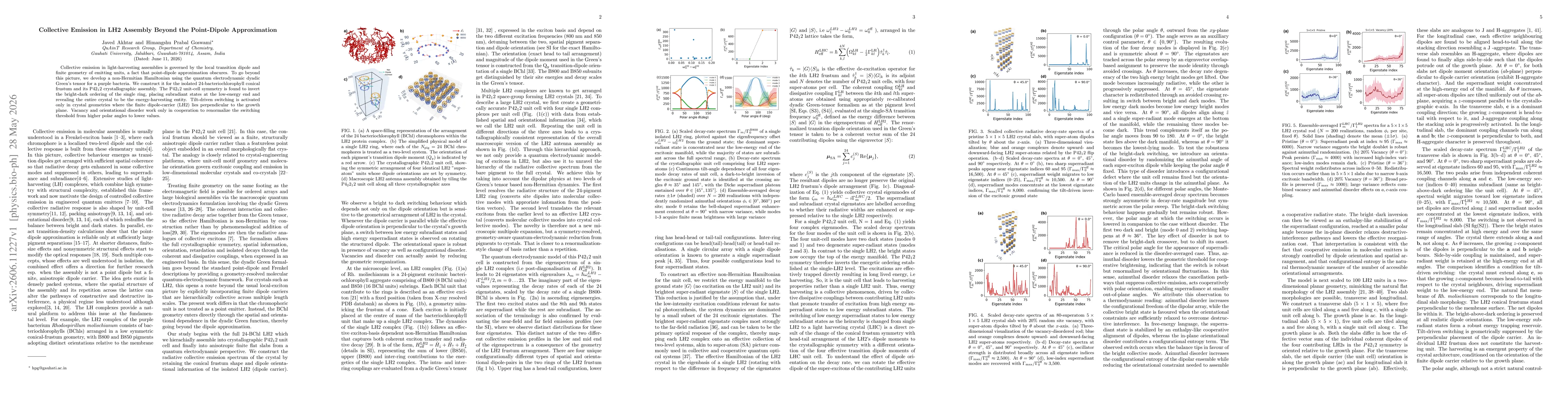 Thumbnail for Collective Emission in LH2 Assembly Beyond the Point-Dipole Approximation