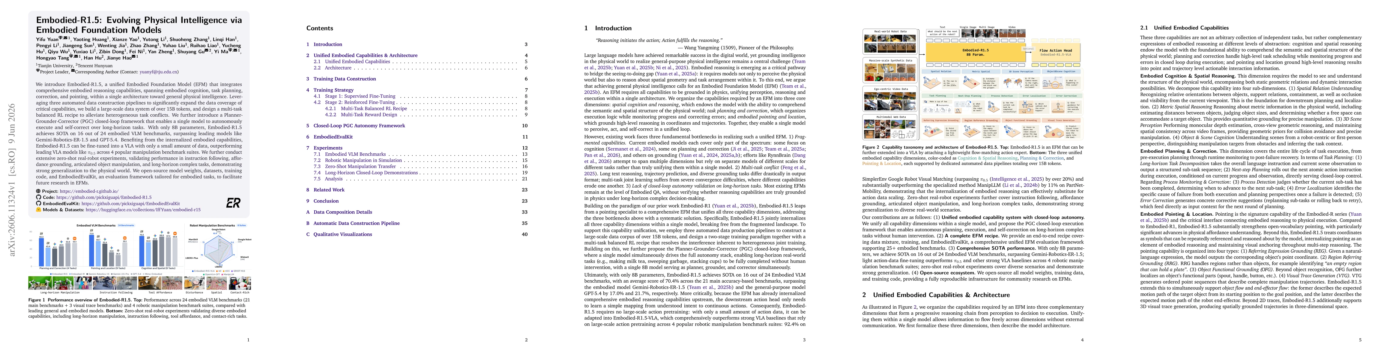 Thumbnail for Embodied-R1.5: Evolving Physical Intelligence via Embodied Foundation Models
