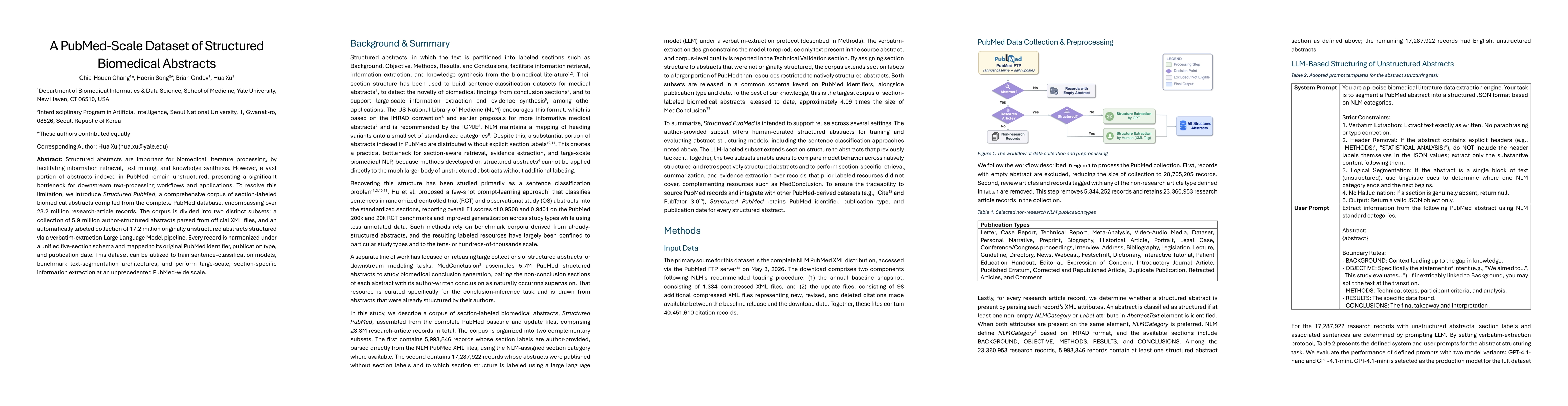 Thumbnail for A PubMed-Scale Dataset of Structured Biomedical Abstracts