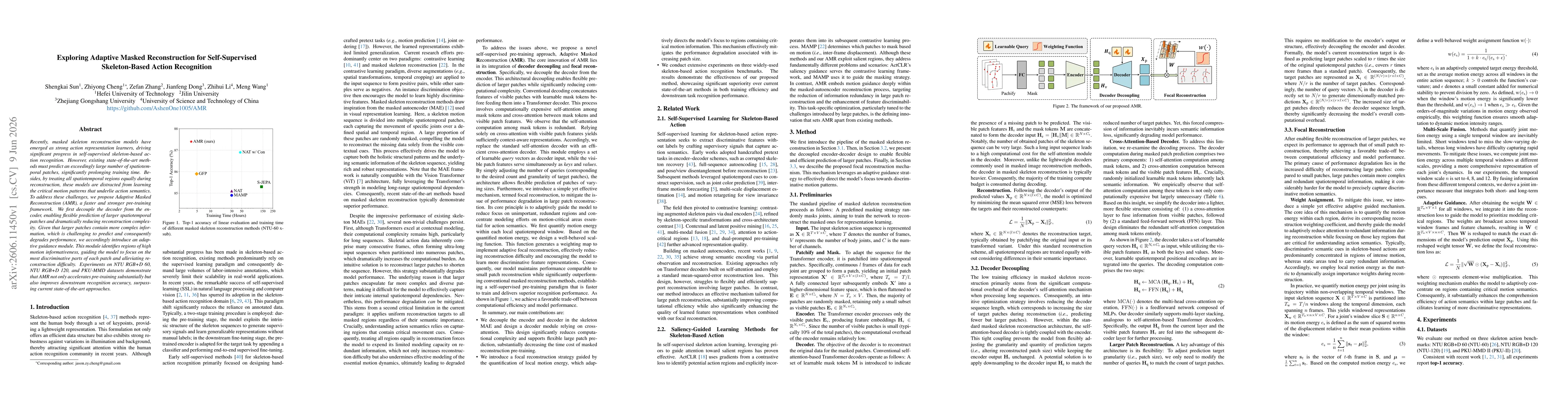Thumbnail for Exploring Adaptive Masked Reconstruction for Self-Supervised Skeleton-Based Action Recognition