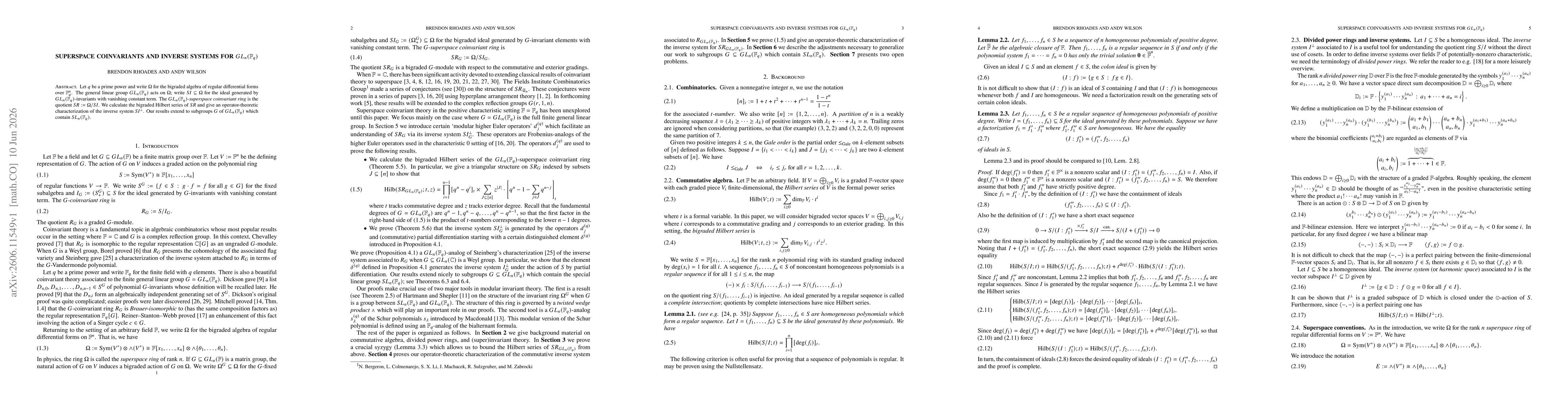 Thumbnail for Superspace coinvariants and inverse systems for $GL_n(\mathbb{F}_q)$