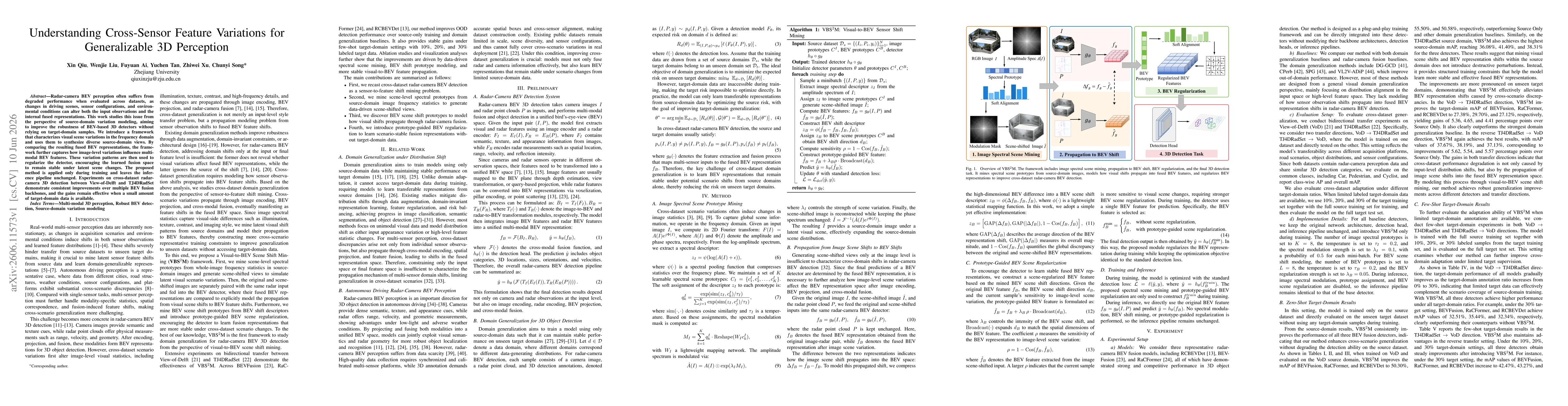 Thumbnail for Understanding Cross-Sensor Feature Variations for Generalizable 3D Perception