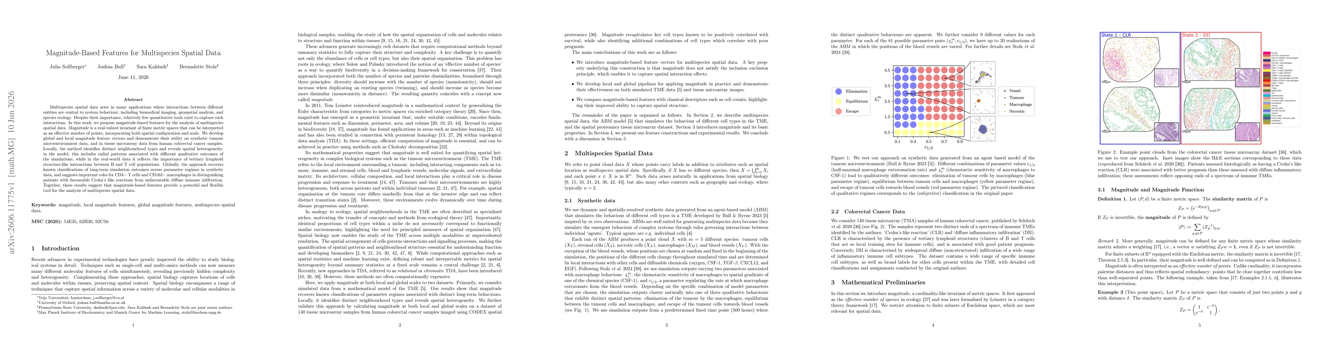 Thumbnail for Magnitude-Based Features for Multispecies Spatial Data