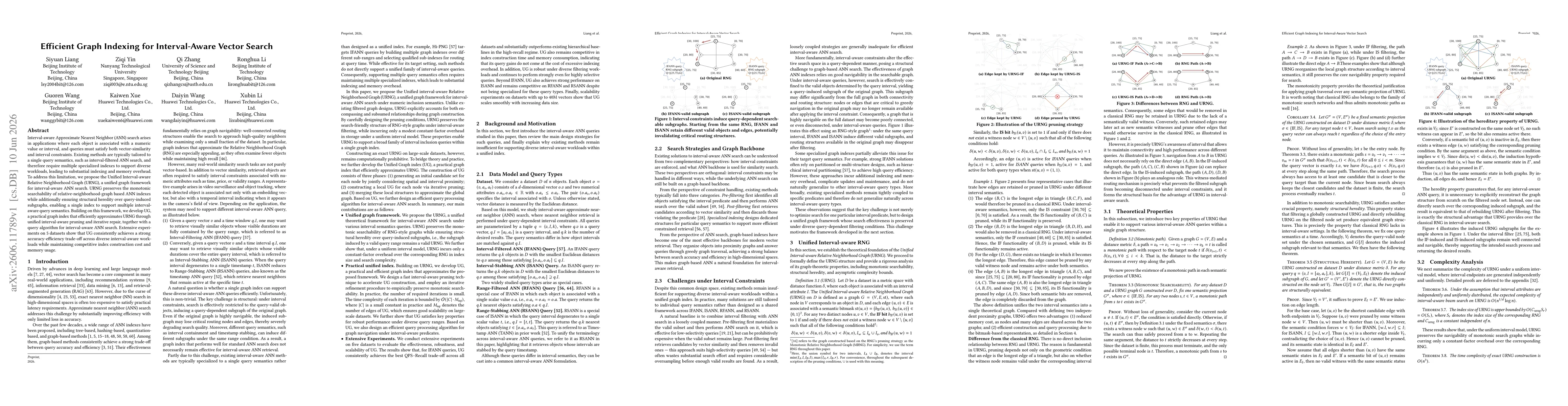 Thumbnail for Efficient Graph Indexing for Interval-Aware Vector Search