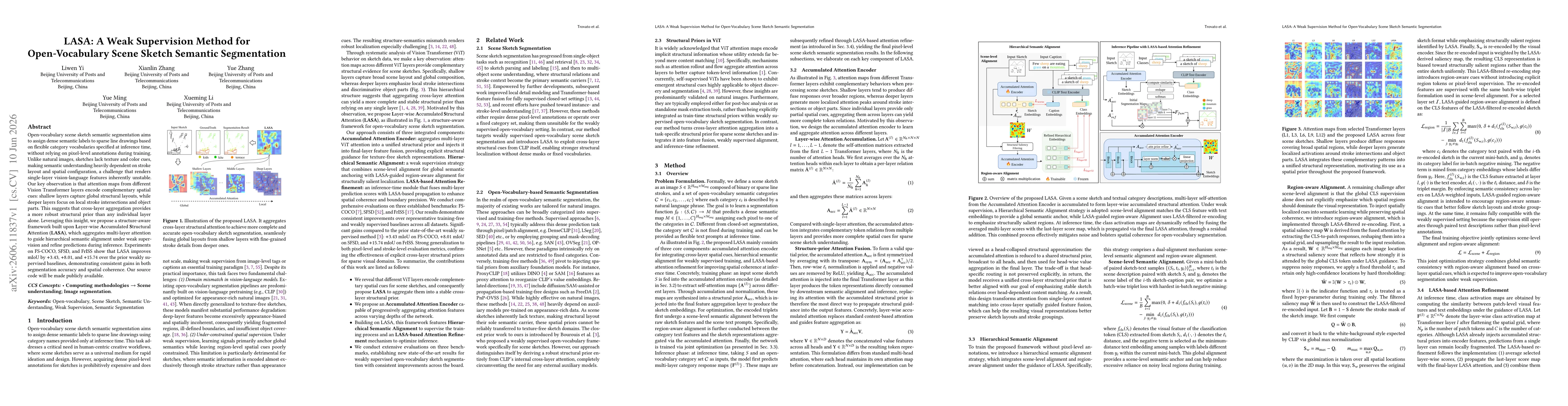 Thumbnail for LASA: A Weak Supervision Method for Open-Vocabulary Scene Sketch Semantic Segmentation