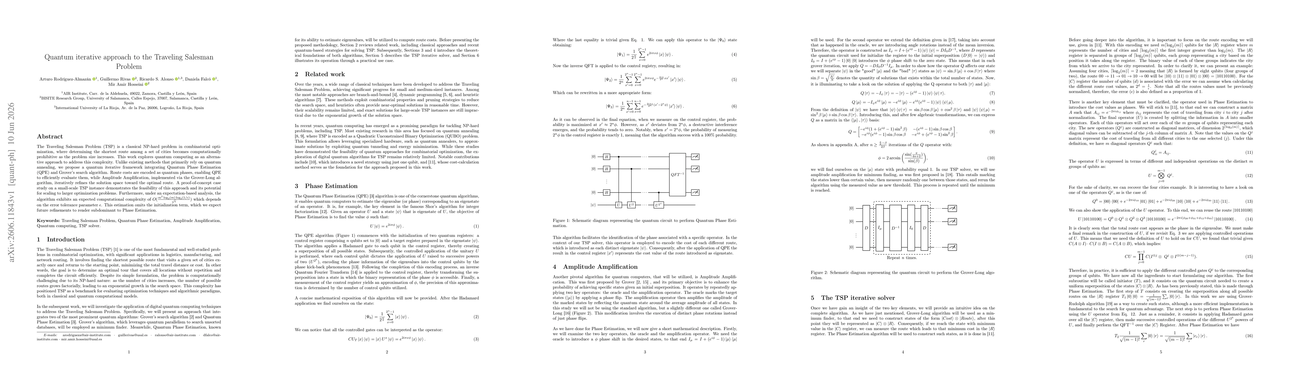Thumbnail for Quantum iterative approach to the Traveling Salesman Problem