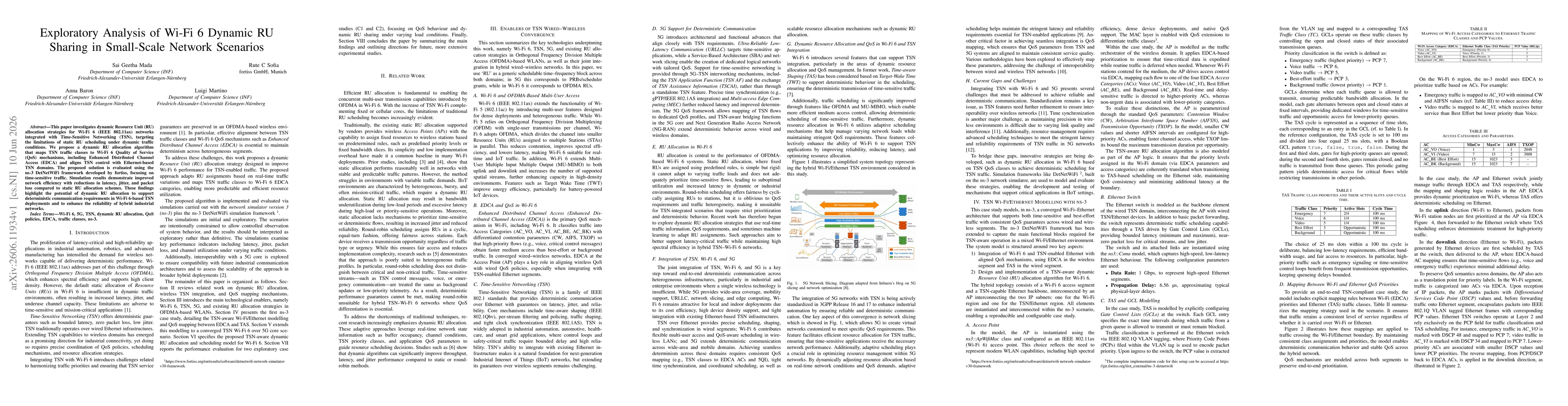 Thumbnail for Exploratory Analysis of Wi-Fi 6 Dynamic Resource Unit Sharing in Small-Scale Network Scenarios