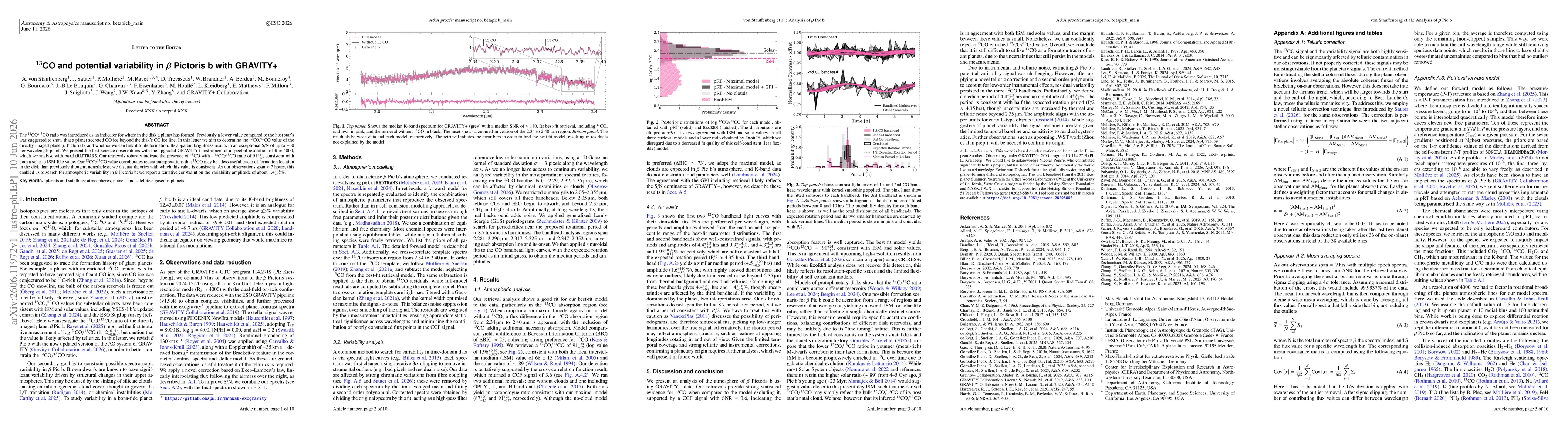 Thumbnail for $^{13}$CO and potential variability in $β$ Pictoris b with GRAVITY+