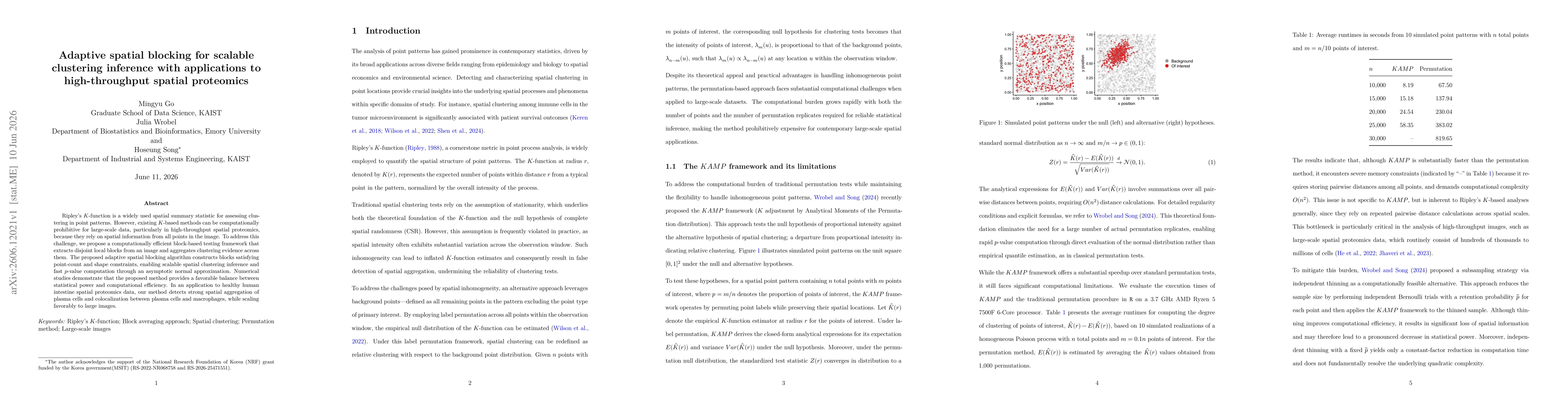 Thumbnail for Adaptive spatial blocking for scalable clustering inference with applications to high-throughput spatial proteomics
